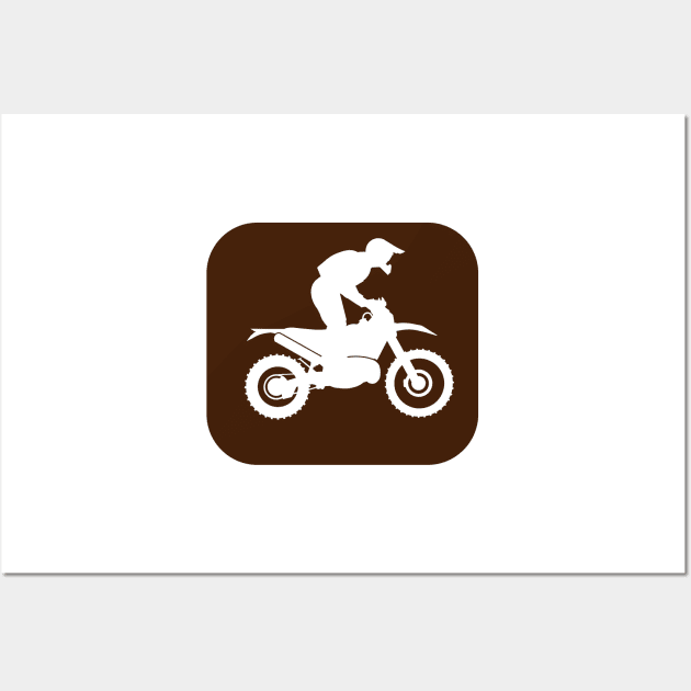 Trail Rider Icon Wall Art by GrumpyDog